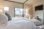 Master Bedroom with King Bed & Flatscreen TV